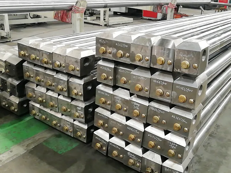 伸缩活塞杆总成